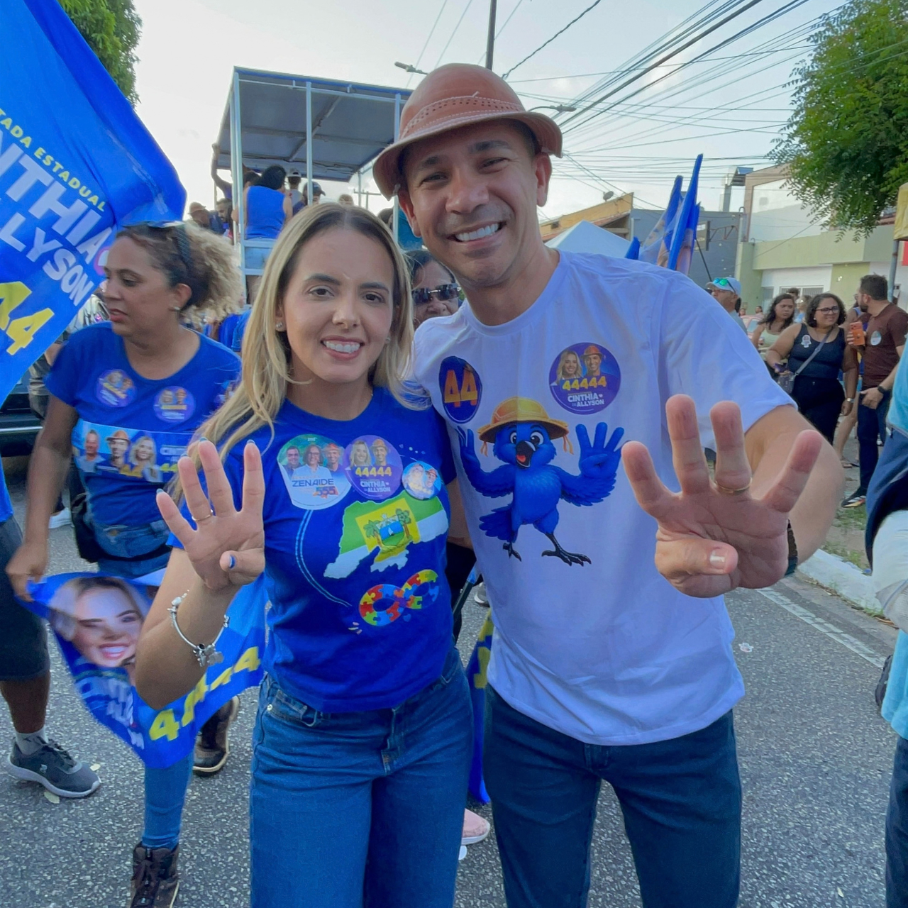 Apoio de Léo Lima impulsiona Cinthia de Allyson em Parnamirim e fortalece liderança do vereador