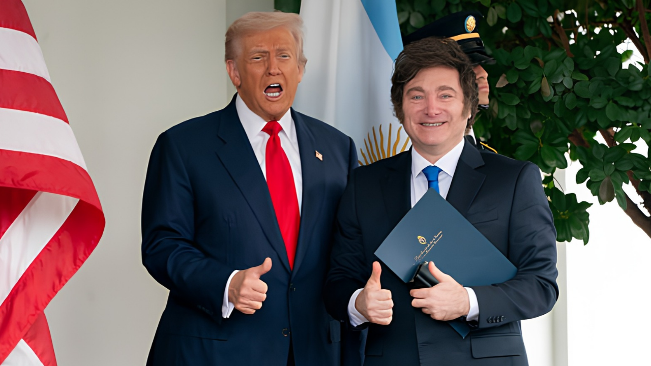 Trump e Milei mantêm silêncio, não que recusaram o reconhecimento
