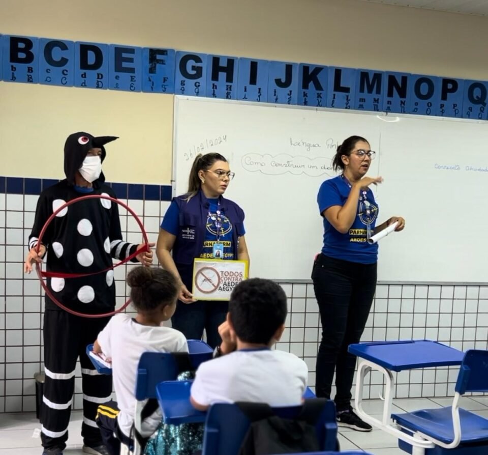 Prefeitura de Parnamirim realiza ação no dia D de combate à Dengue. Fotografia de: ASCOM/PMP.