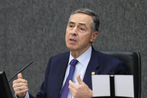 Barroso diz que criminalização do aborto é uma “má política pública”. Fotografia de: Fabio Rodrigues - Pozzebom/Agência Brasil.