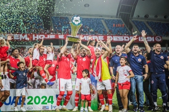 América Futebol Clube é campeão do primeiro turno do Campeonato Potiguar 2024. Foto: Gabriel Leite.