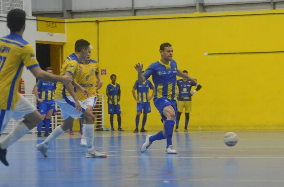 Com apoio da Prefeitura, Seleção de Futsal de Parnamirim estreia com vitória em mais uma competição. Fotografia de: Ney Douglas/Cedidas.
