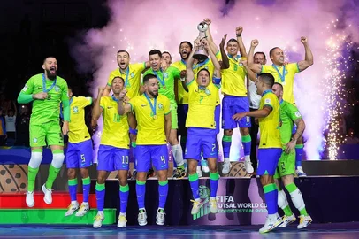 Brasil é campeão de futsal
