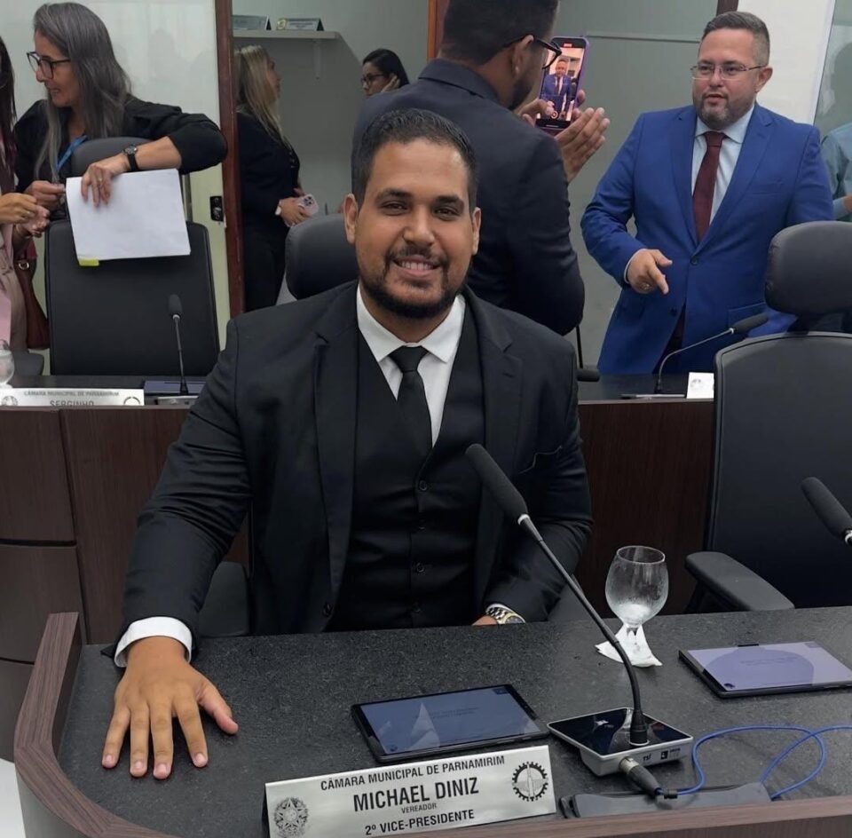 Vereador Michael Diniz anuncia proposta de reforma tributária na Câmara Municipal