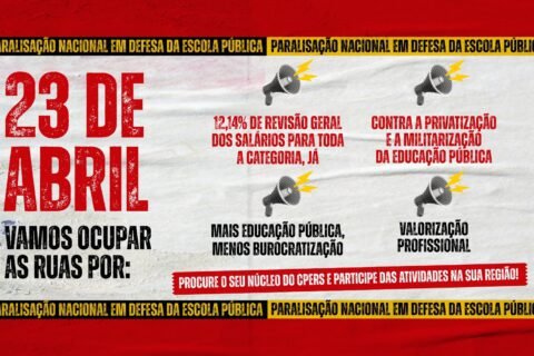 Paralisação Nacional dos Professores Mobiliza Educadores em Todo o Brasil