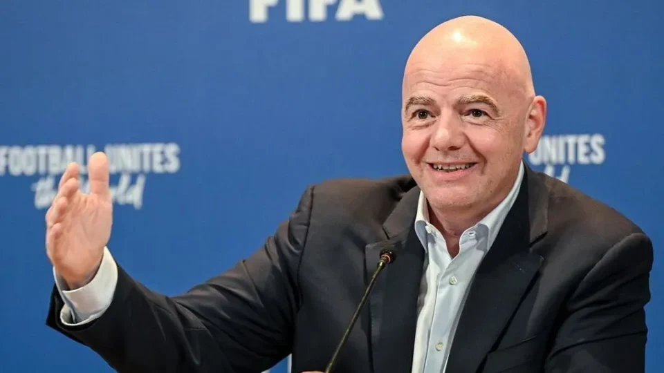 Gianni Infantino, presidente da Fifa • Divulgação
